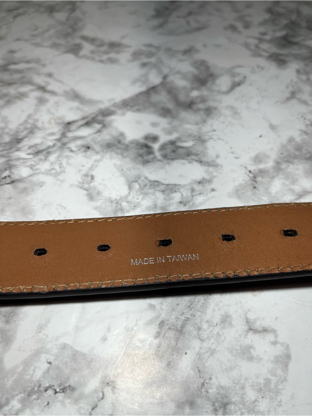 Nocona Brown Tooled Leather Belt with Ornate Silver Buckle - Picture 11 of 12